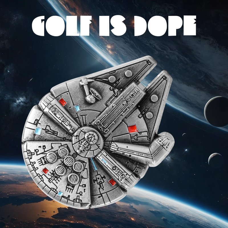 ZEETY Golf Ball Marker with Magnetic Hat Clip, Great Golf Accessories Golf Gifts for Men and Women Golfers