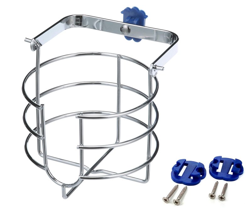 Seachoice Boat Beverage Holder, Thermal Insulator, Chrome Plated Brass