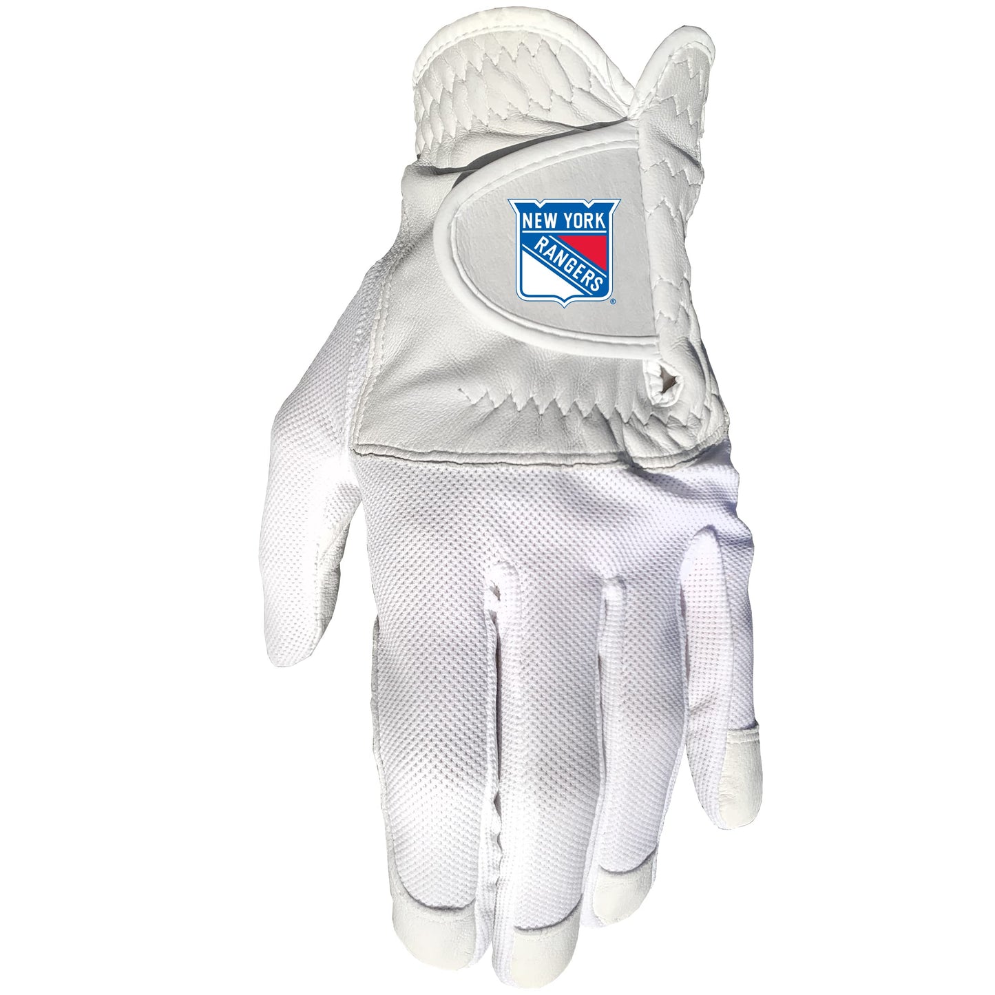 Team Golf NHL NEW YORK Rangers Cool Mesh with Cabretta Leather - One Size - Mens Left Team Golf NHL Cool Mesh with Cabretta Leather - One Size - Mens Left