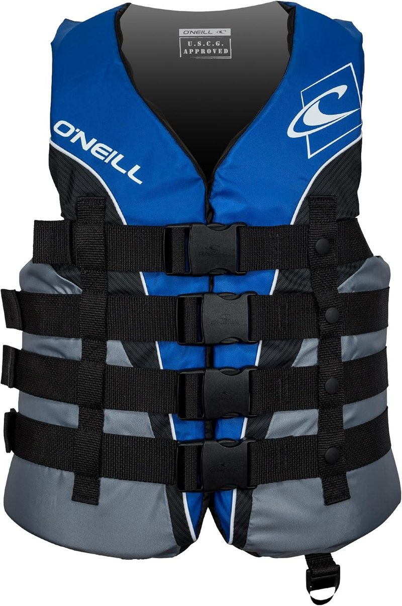 O’Neill Men’s SuperLite Life Vest | USCG Approved Lightweight Jacket for Boating & Watersports