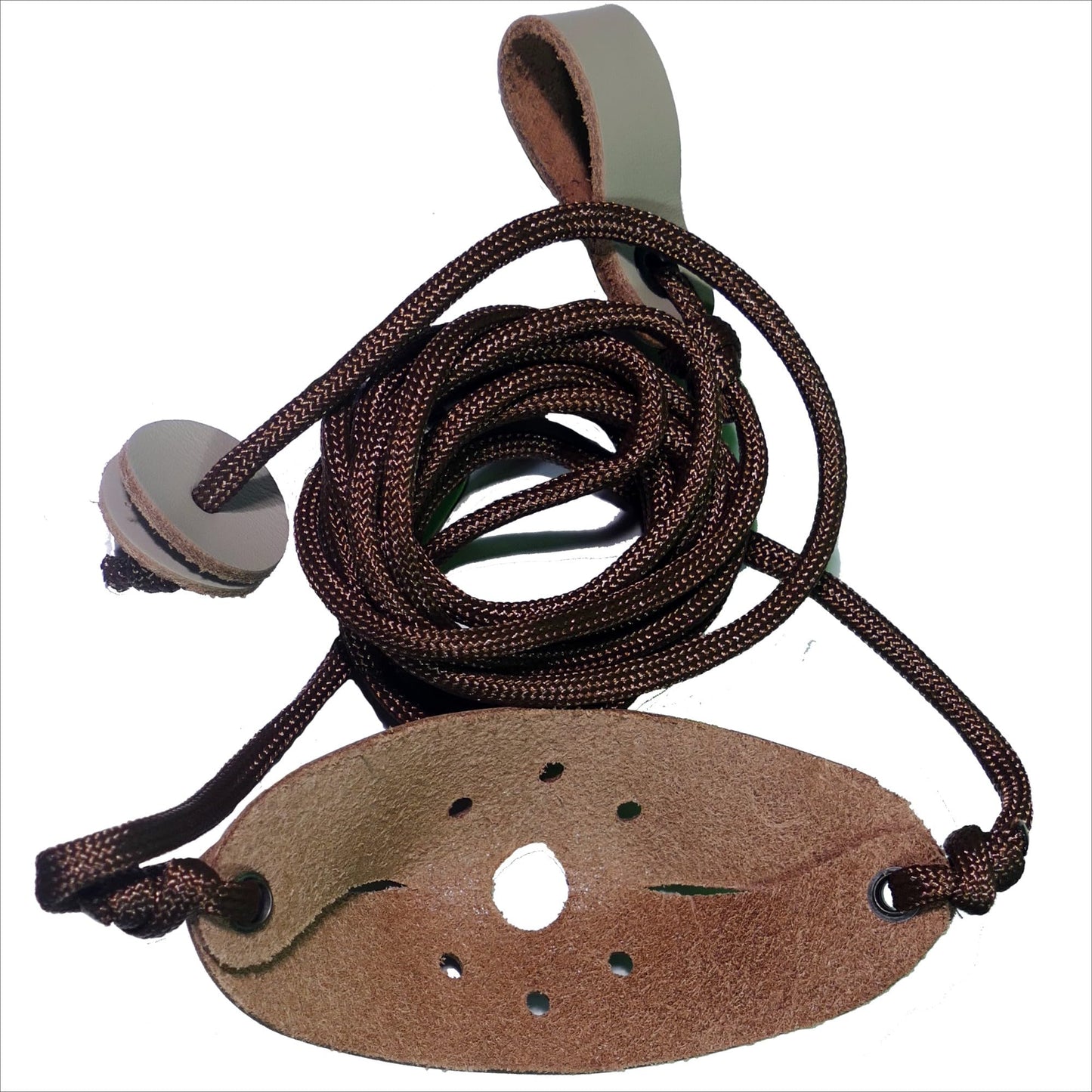 Old-Fashioned Slingshot Rock Sling Tennis Ball Thrower Shepherds Sing (1pack)