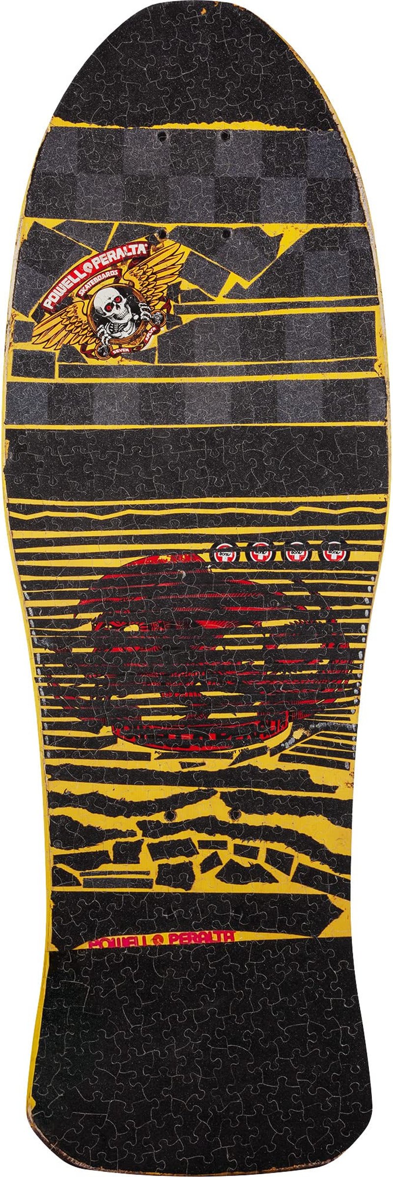Powell Peralta Yellow Caballero Chinese Dragon Skateboard Puzzle