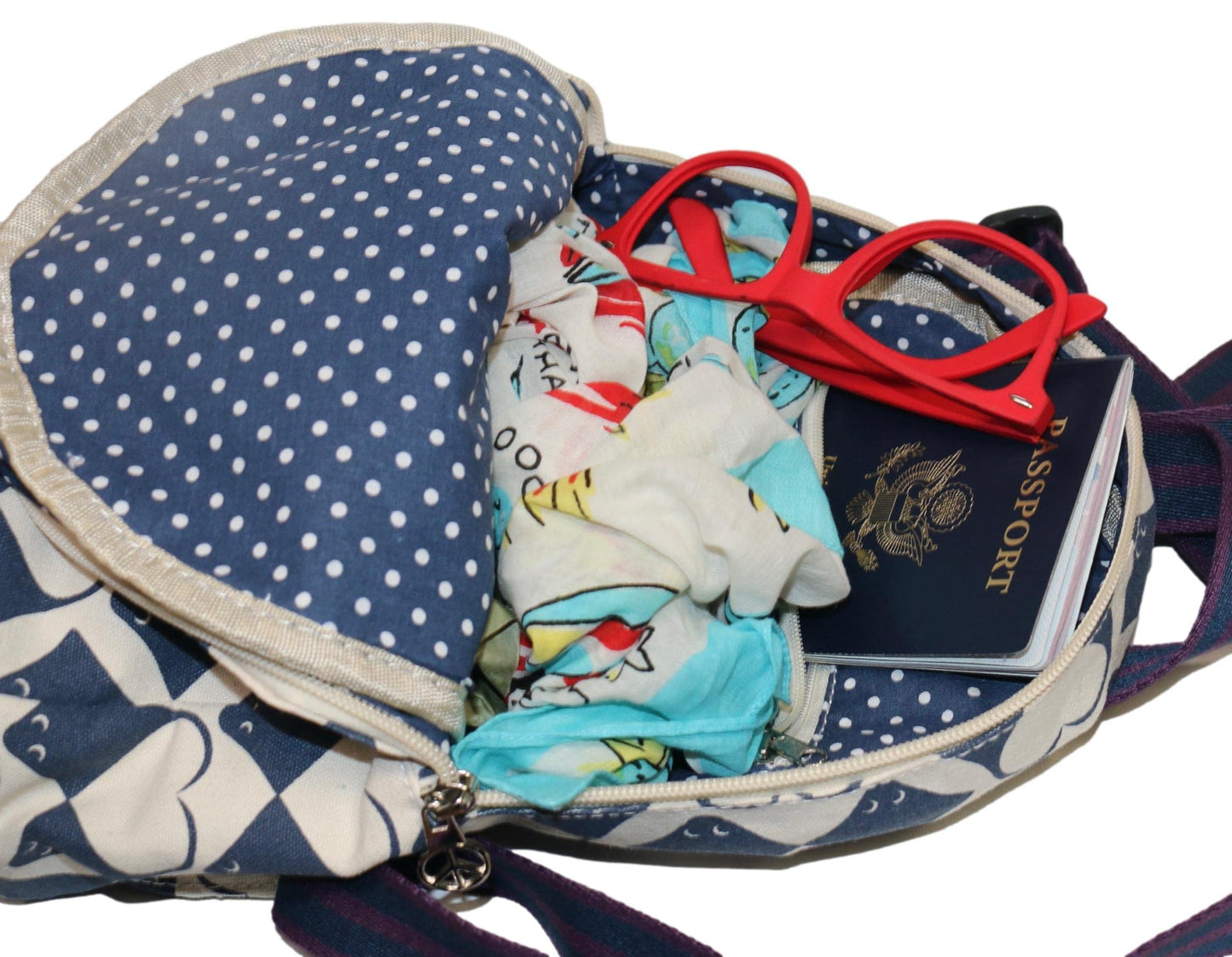 bungalow 360 Adult Mini Backpack (Stingray, Small)