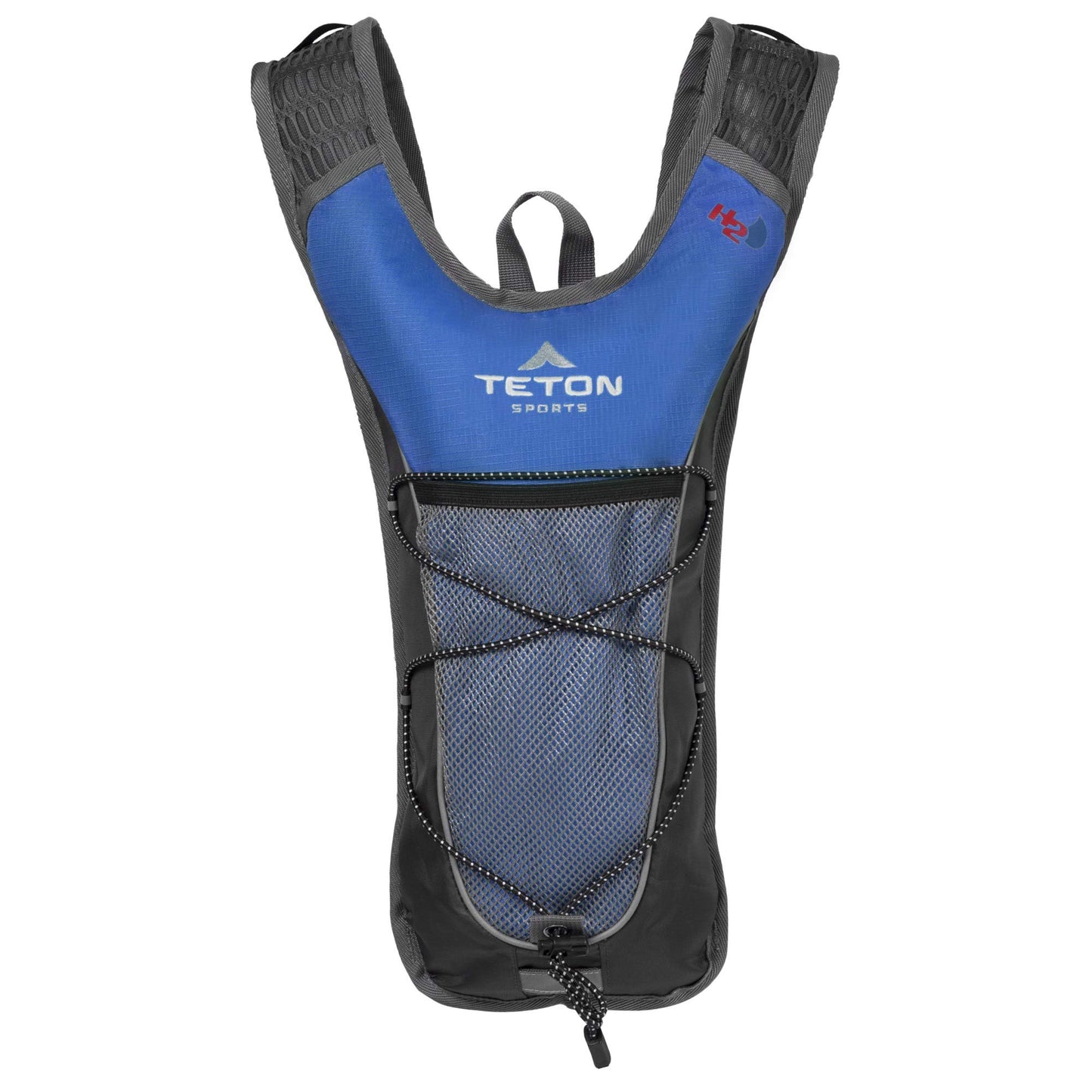 TETON Sports TrailRunner 2 Hydration Pack; 2-Liter Hydration Backpack with Water Bladder; for Backpacking, Hiking, Running, Cycling, and Climbing (Blue)