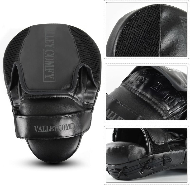 Boxing Punching Mitts - Durable Training Pads for Men | Ideal for Kickboxing & Martial Arts