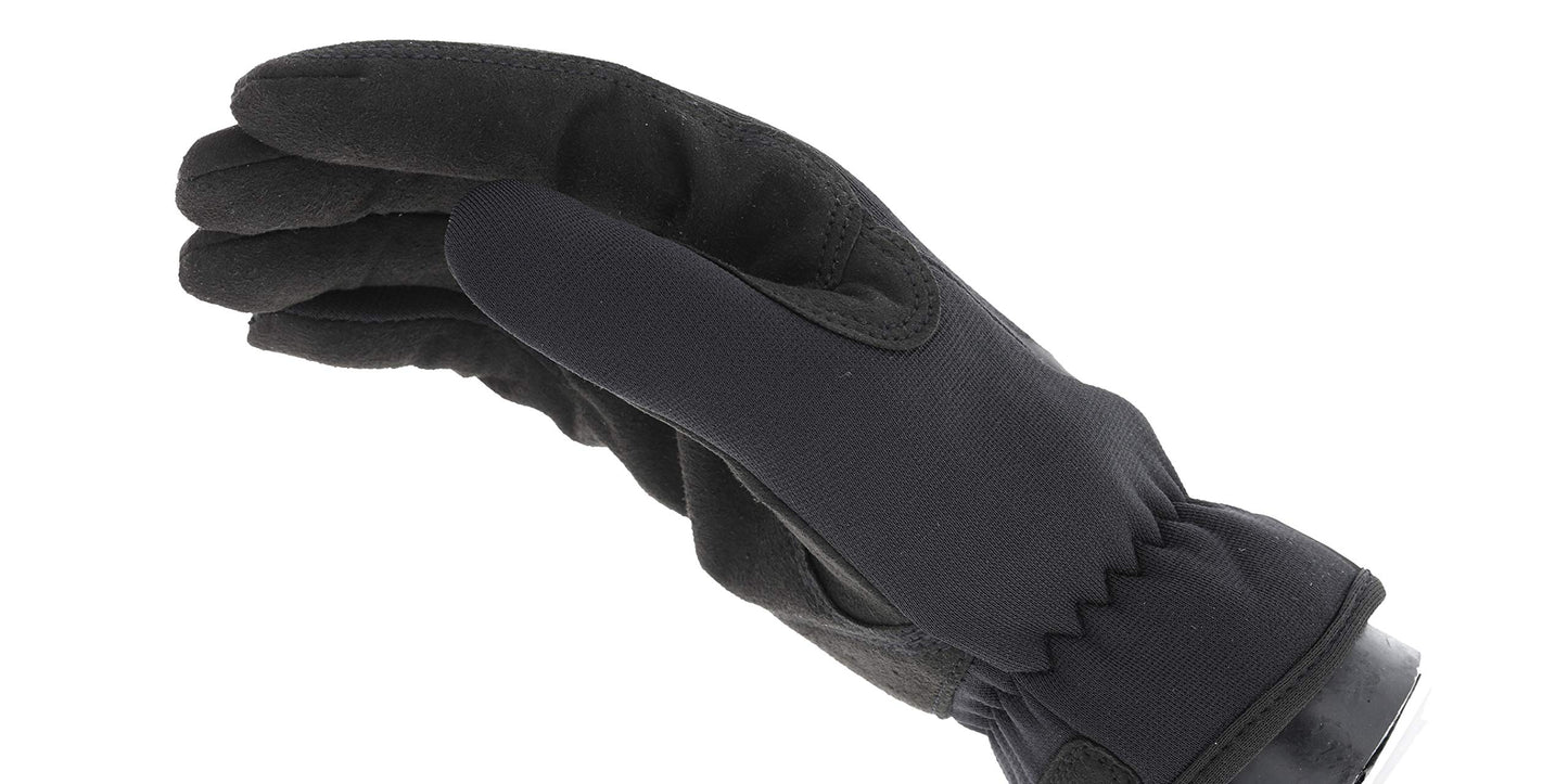 Mechanix Wear: Women’s FastFit Tactical Gloves with Elastic Cuff for Secure Fit, Work Gloves with Flexible Grip for Multi-Purpose Use, Durable Touchscreen Capable Safety Gloves (Black, Medium)