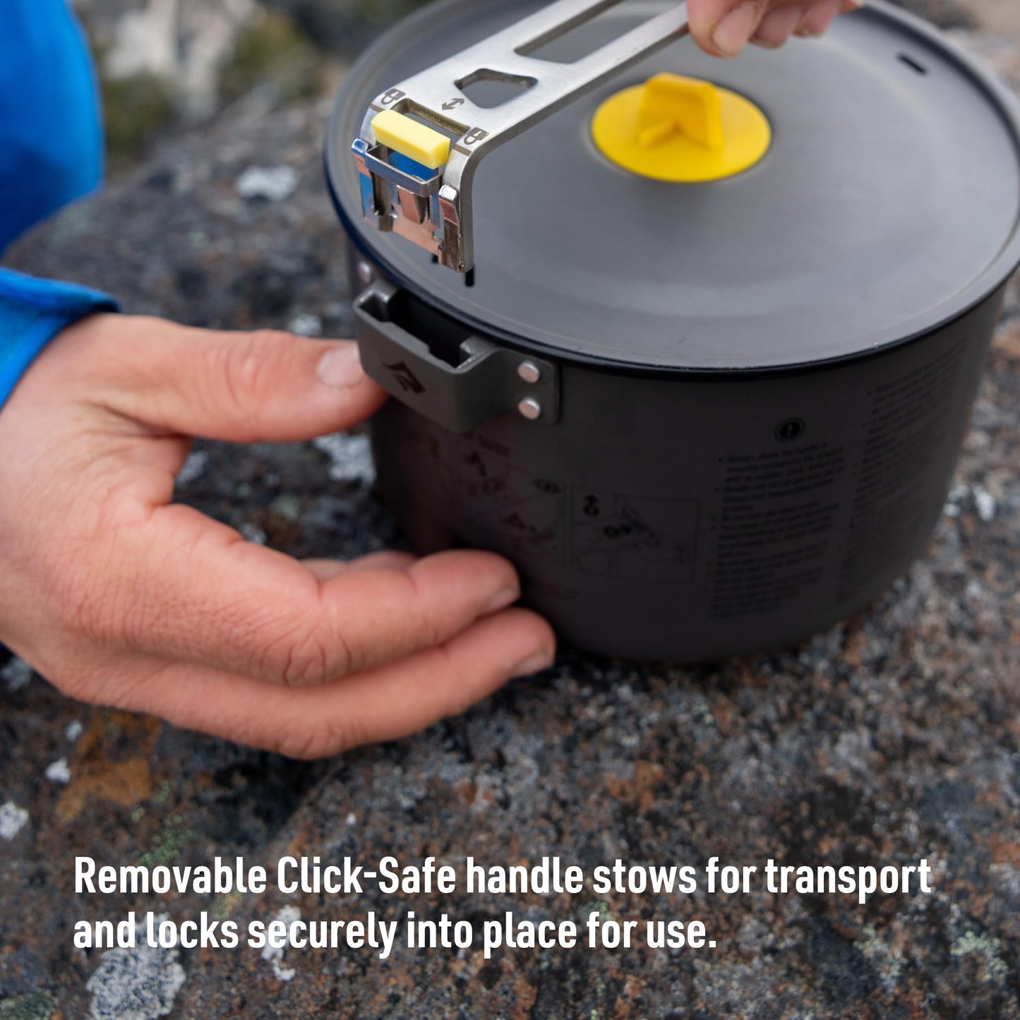 Sea to Summit Frontier Ultralight Camping Cooking Pot, 1.3 Liter