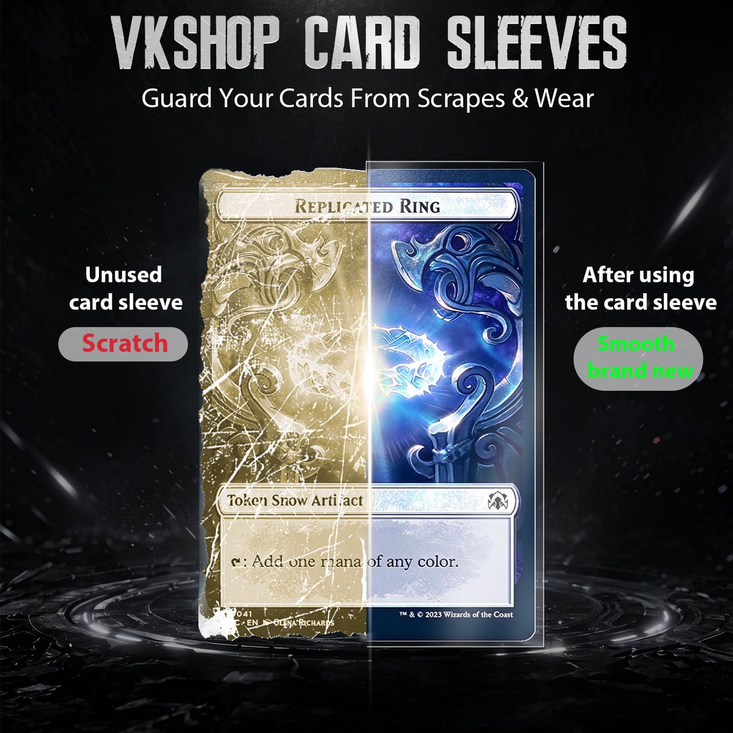 1000PS Penny Trading Card Sleeves for Board Game,Standard Size 66 * 91mm,Hold Perfect for Baseball,Football,Magic,Yugioh Card Sleeves