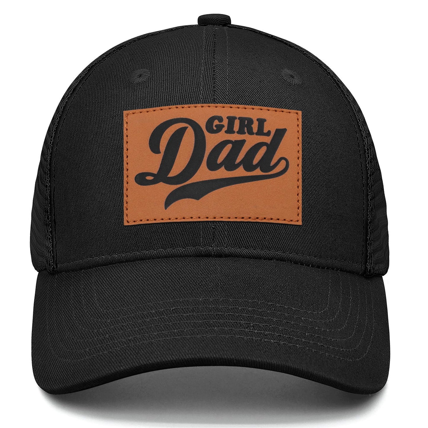 Bakyiwe Girl Father Daddy Gifts Dad Hats for Men, Adjustable Dad Trucker Hats, Fathers Day Birthday Gifts from Daughter Black