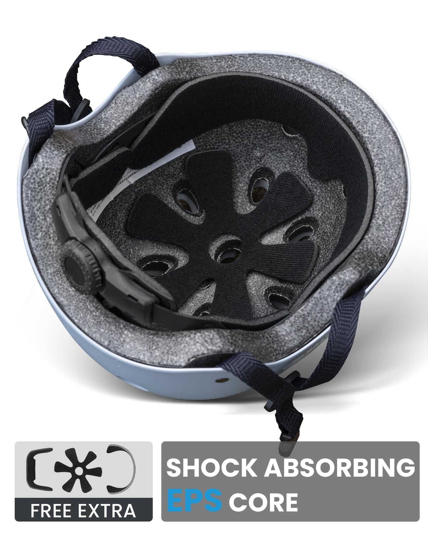 OutdoorMaster Kids Bike Helmet, Adjustable for Cycling & Skating