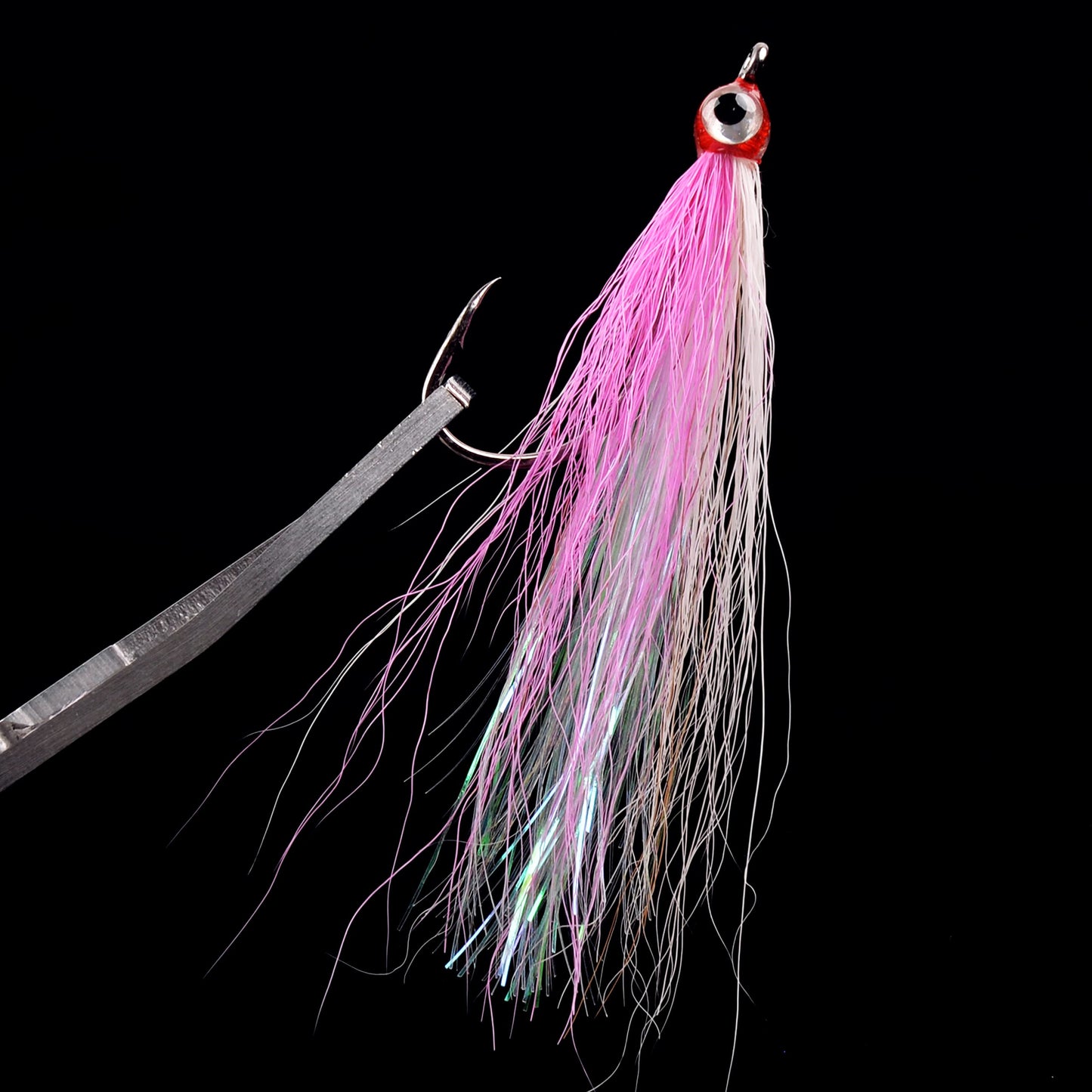Clouser Minnow Fishing Flies, 10pcs Saltwater Fly Fishing Lures Hand Tied Clouser Minnow Fly Streamer Hooks for Bass Striper Flounder Saltwater Freshwater Mix Color