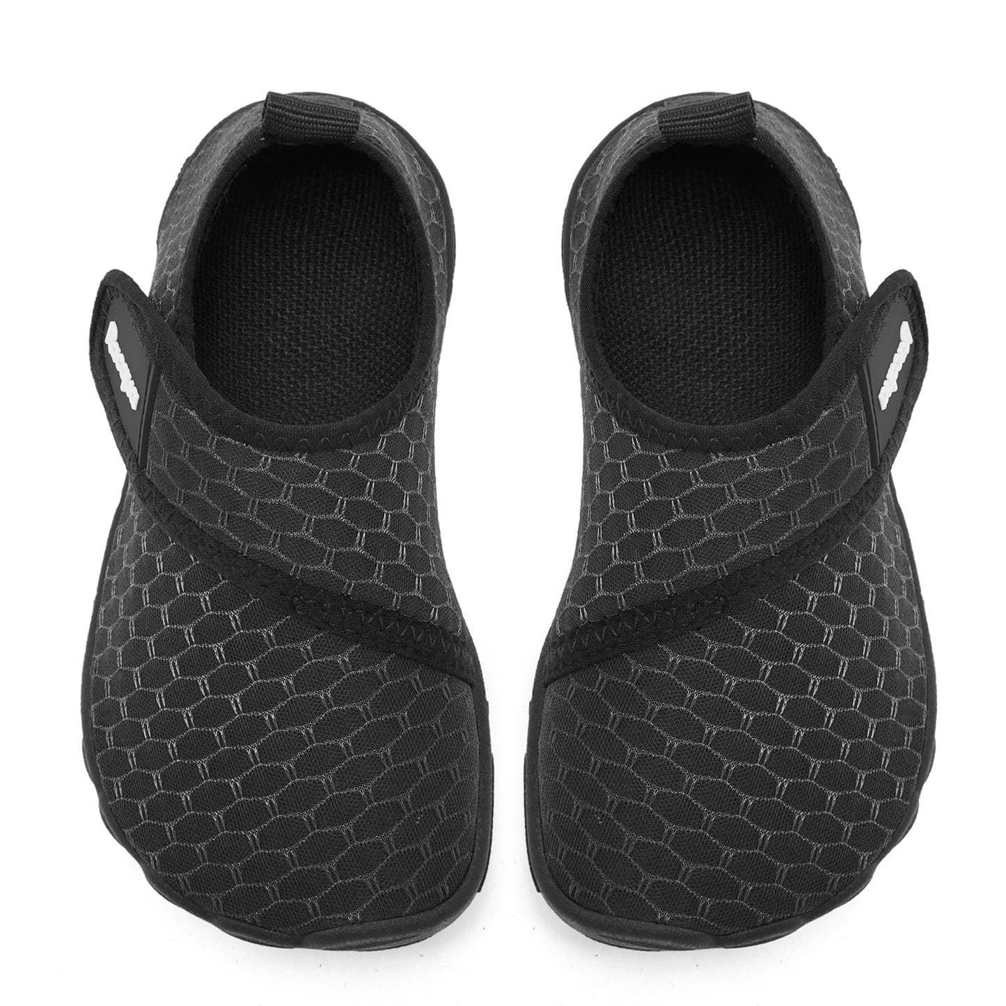 Racqua Toddler Baby Water Shoes Girls Boys Beach Quick Dry Outdoor Sports Water Shoes Non-Slip Breathable Swim Pool Lightweight Aqua Shoes Black Toddler 9