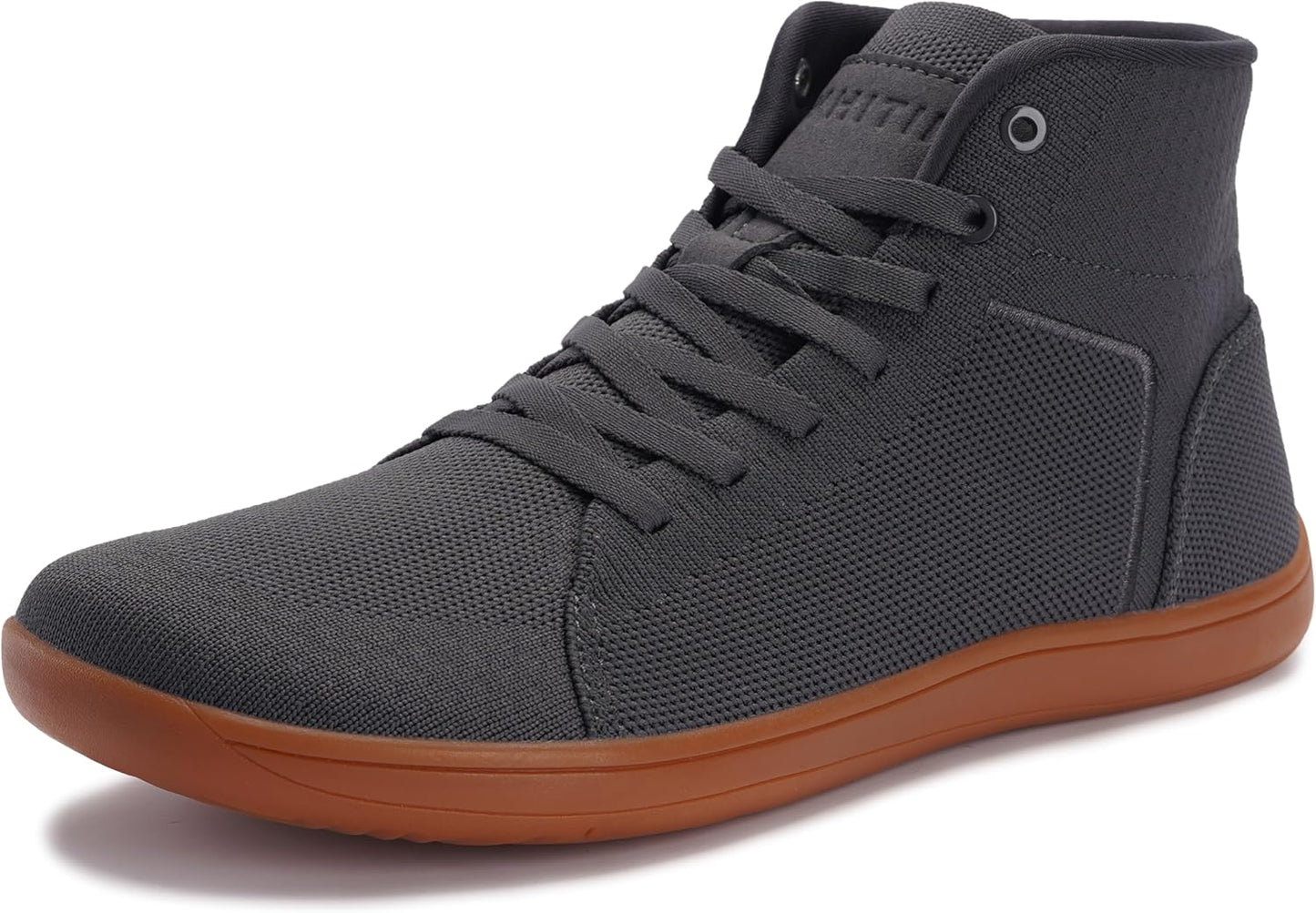 WHITIN Men's Minimalist High Top Barefoot Shoes - Wide Toe Box | Zero Drop Sole