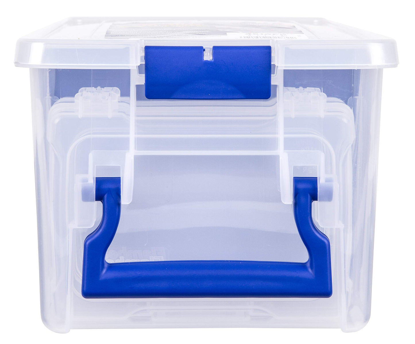 Flambeau Outdoors 4510FB Terminal Tackle File Satchel, 8 Bulk Boxes for Packaged Tackle, Clear
