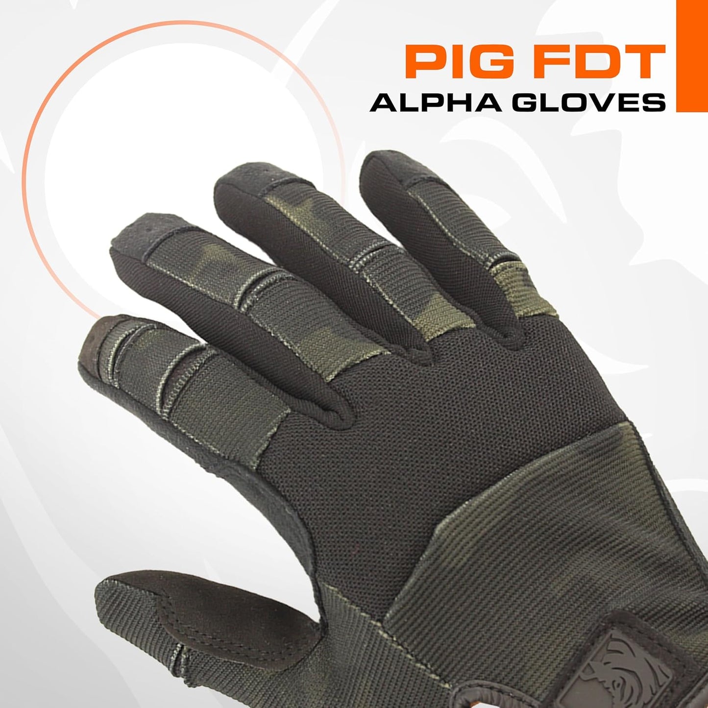 FDT Alpha Shooting Sports Gloves - Full Dexterity, Touchscreen Compatible, Breathable | 1 Pair