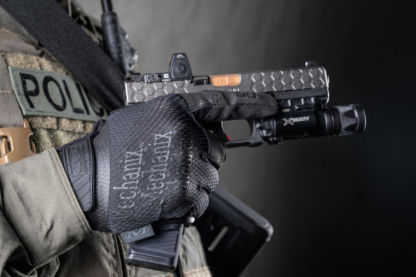 Mechanix Wear: Tactical Specialty 0.5mm High-Dexterity Work Gloves with Secure Fit and Precision Feel, Tactical Gloves for Airsoft, Paintball, Utility Use, Gloves for Men (Black, Large)