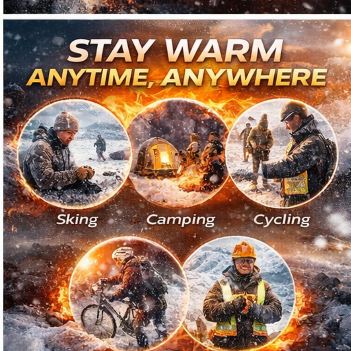 Hot Hand Warmers - 80 Count - 11 Hours Long Lasting Air Activated Heat Packs for Hands, Toes and Body, Natural Safe and Odorless Single Use Up to 11 Hours of Heat - TSA Approved