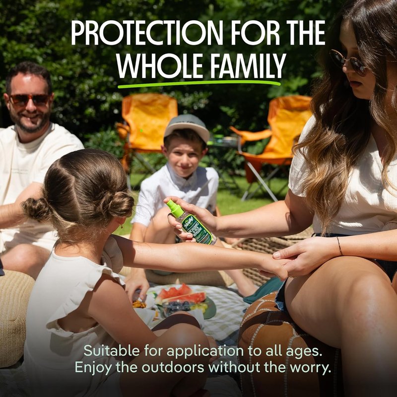 Murphy's Naturals Mosquito & Tick Repellent Spray - Oil of Lemon Eucalyptus, 4 Oz Pump | 2-Pack
