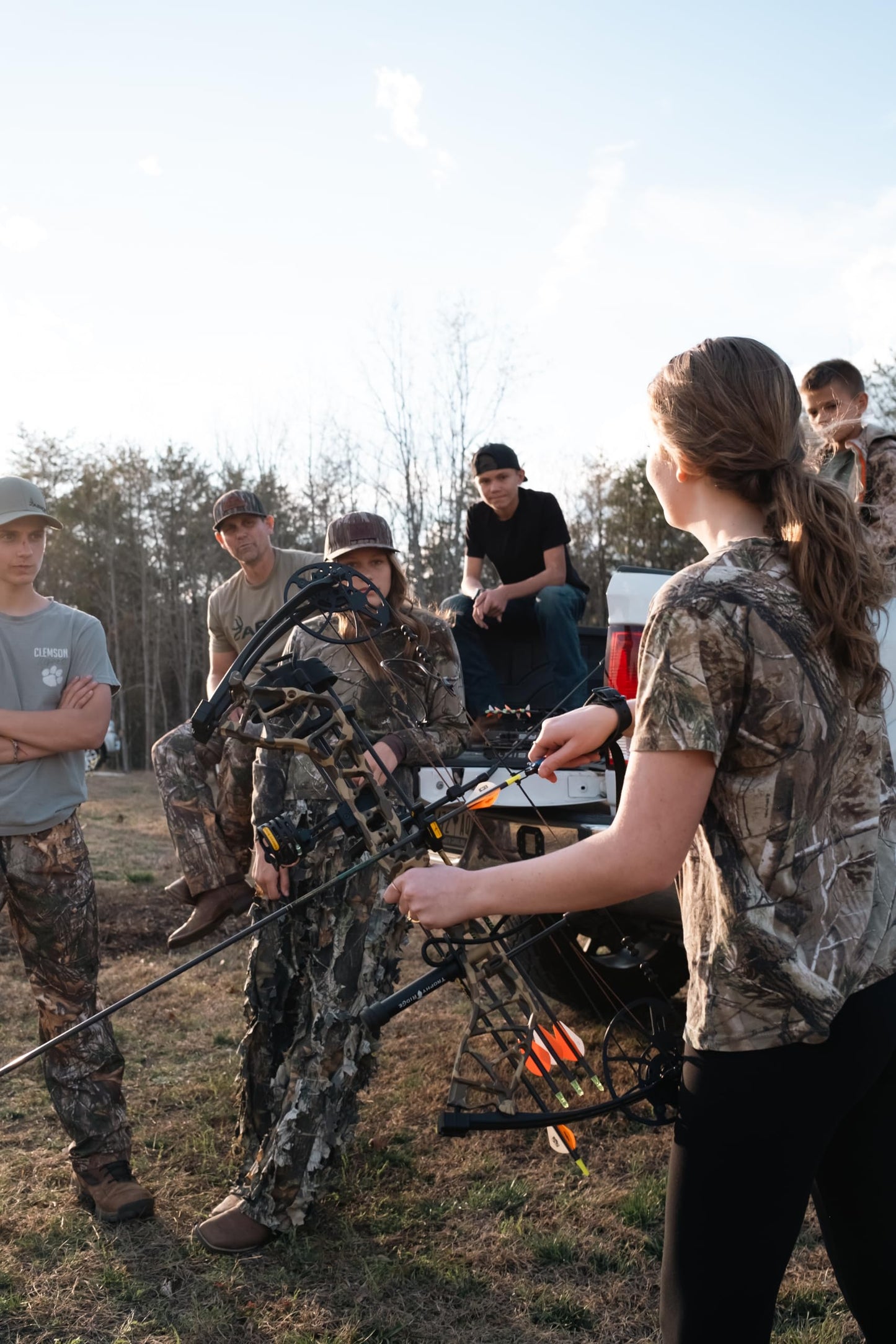 Bear Legit Maxx Ready to Hunt Compound Archery Bow, 70lb. Draw Weight, Right Hand, Mossy Oak Roots/Black