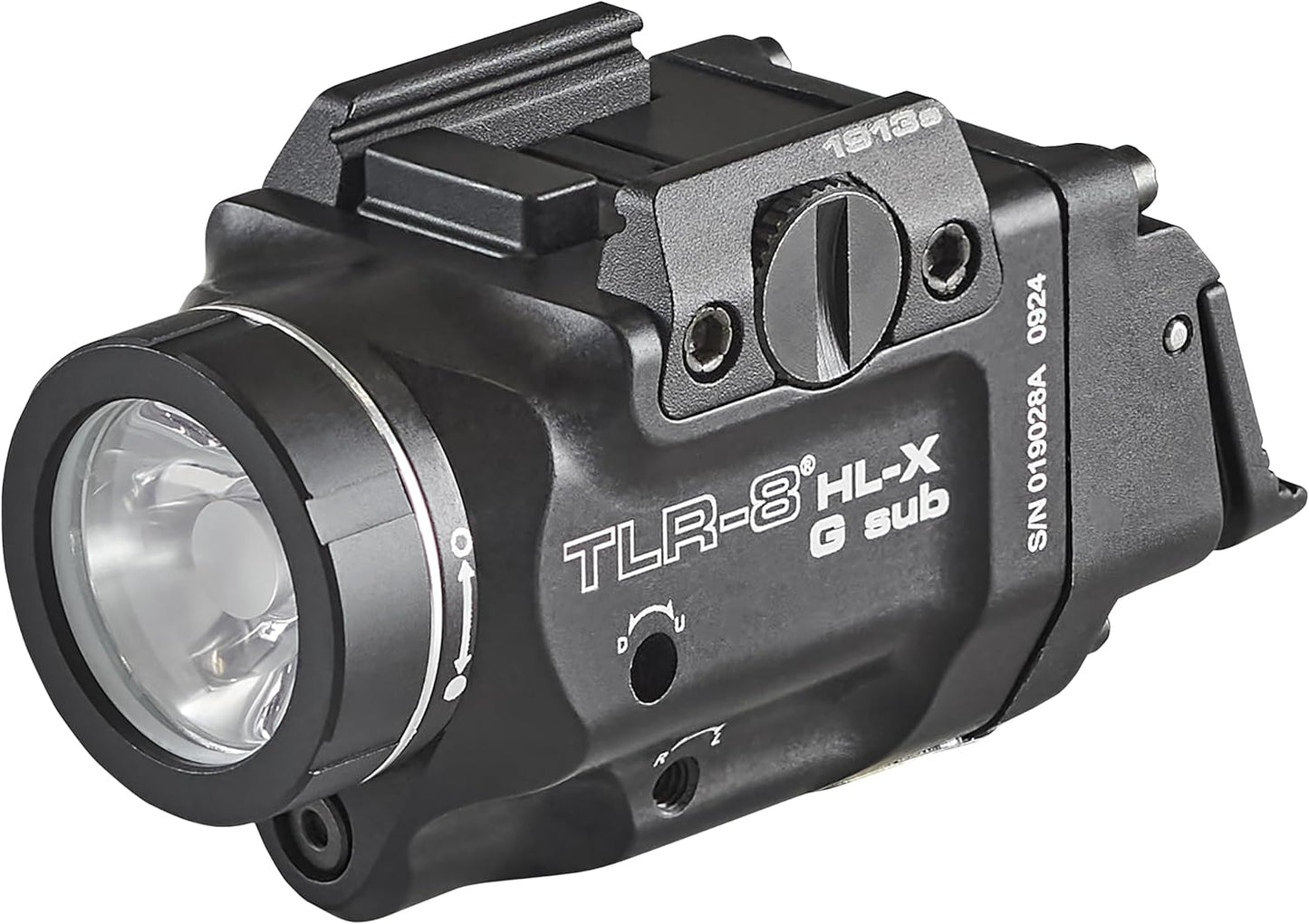 Streamlight TLR-8 HL-X G Tactical Flashlight - 1000 Lumen Rechargeable with Green Laser | Black