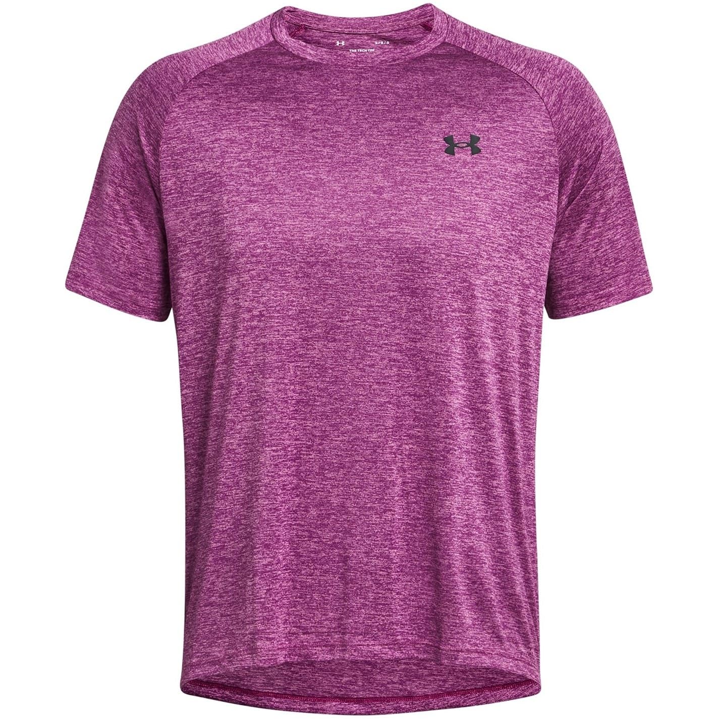 Under Armour Men's Tech 2.0 Short-Sleeve T-Shirt, (573) Mystic Magenta / / Black, Medium