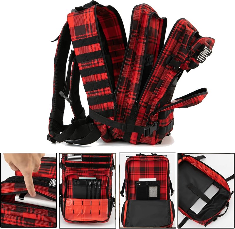 Military Tactical Backpack - 45L Molle Army Assault Pack for Hiking & Trekking | Durable Rucksack