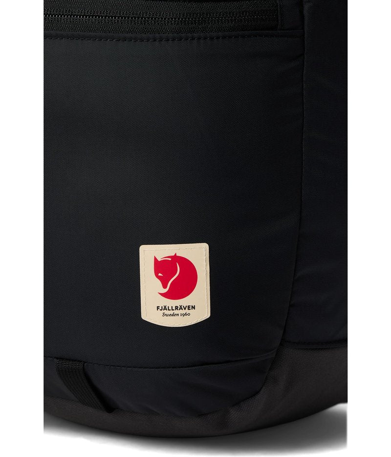 Fjällräven High Coast Backpack 24 - Lightweight, Quick-Dry Fabric, Packable Design - Hiking, Travel, Black, One Size