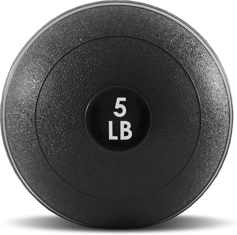 ProsourceFit Slam Medicine Balls - Smooth & Textured Grip for Strength Training | 5-50 lbs Options