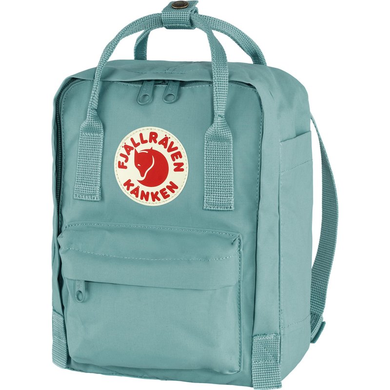 Fjällräven Kanken Mini Backpack - Compact Everyday Carry, Durable Vinylon Fabric - Travel, Sky Blue