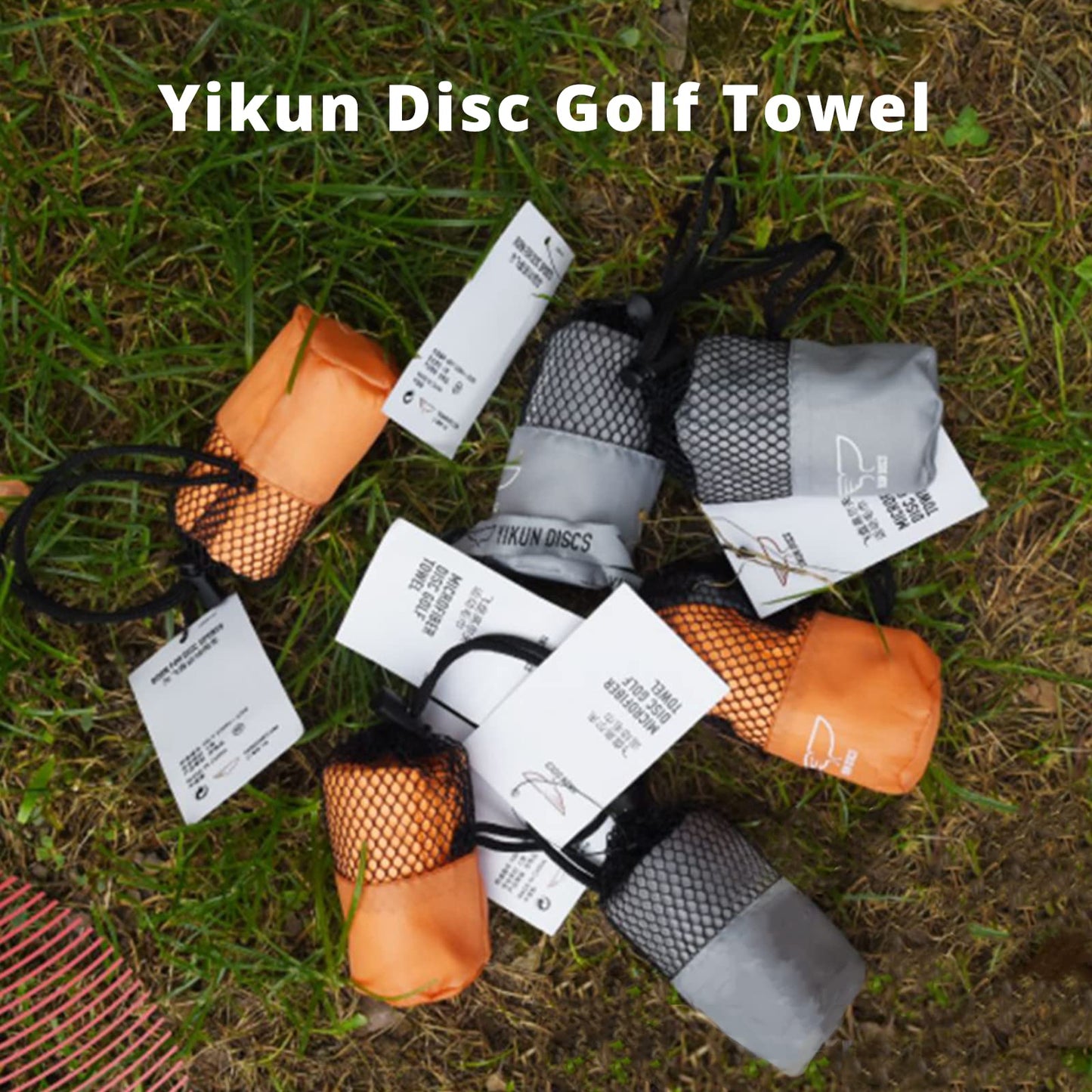 Yikun Disc Golf Towel Quick Dry Special Towel Dedicated Competition Accessories Quick Dry Towel Fast Drying Towel for Outdoor Disc Golf Set Drivers/Putters/Midrange