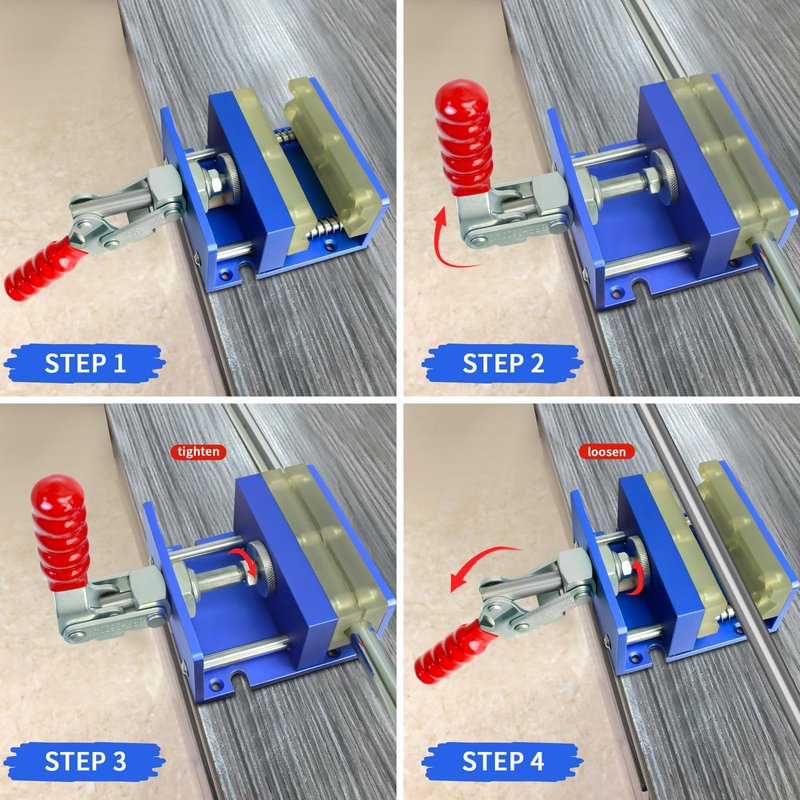 Crestgolf Drill-Free Golf Shaft Clamp, Club Holder Vise, Grip Removal Tool, Grip Replacement Kit