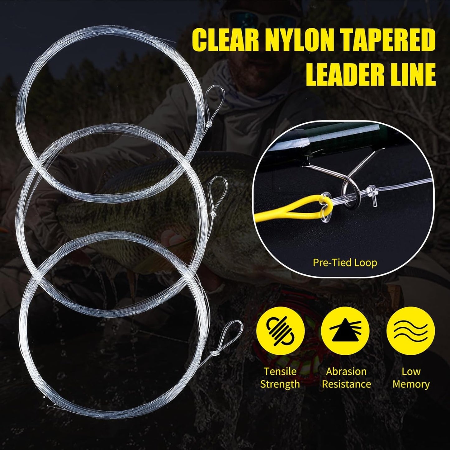 Maxcatch Fly Fishing Line Combo Kit - Weight Forward Floating Line with Welded Loops & Tapered Leader | Complete Fishing Setup