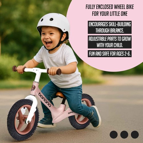 banana bike Lava Sport Kids Balance Bike - Age 2-6 No Pedal Kids Bikes - Walking Bicycles - Beginner Lightweight Sports Training Bicycle for Boys and Girls - Balance Bike for Youth