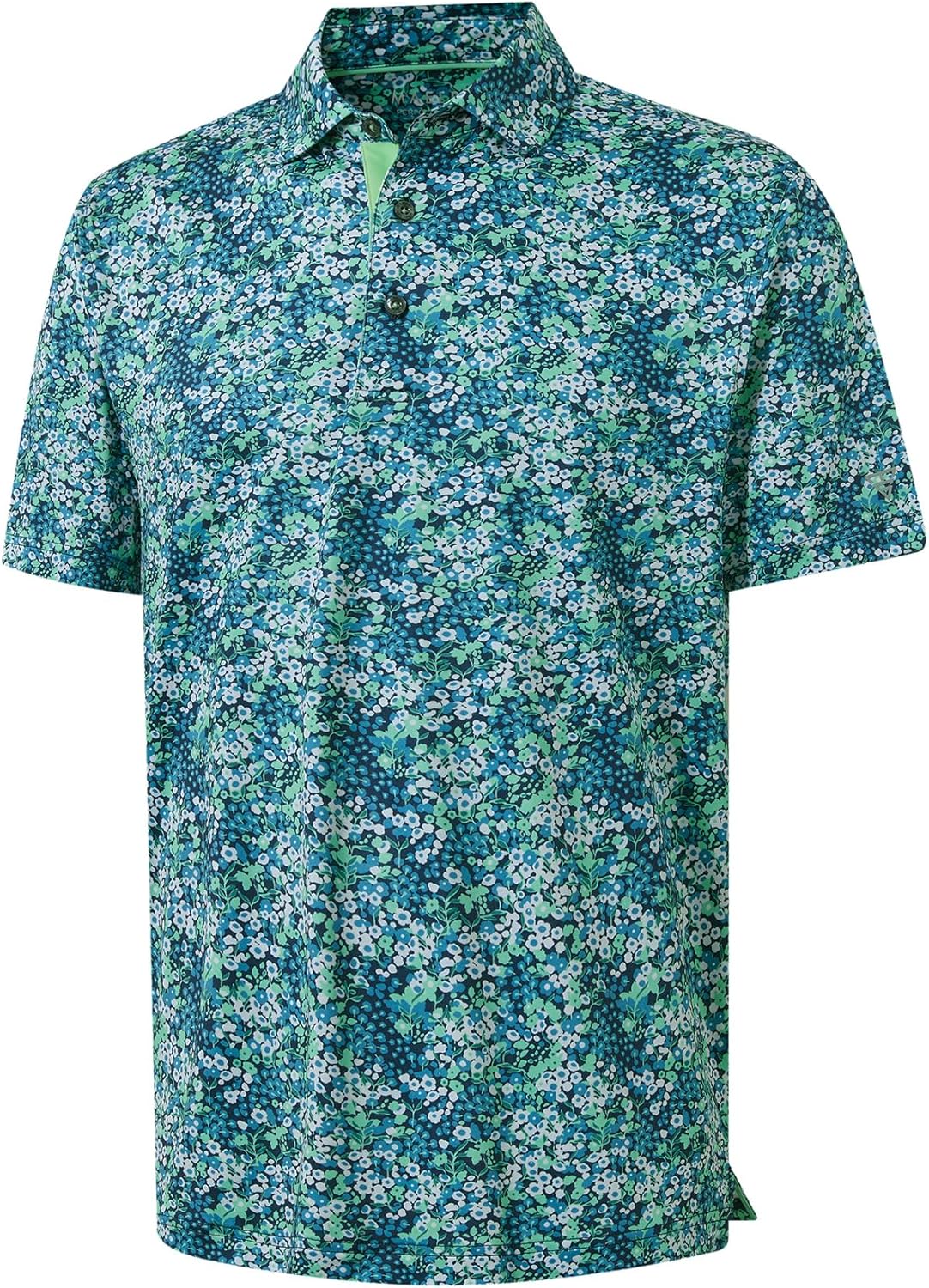 Men's Golf Shirt - Short Sleeve Moisture-Wicking Collared Polo | Performance Dry Fit Patterns