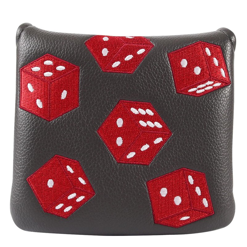 Studio Crafted Las Vegas Golf Square Mallet Putter Cover Magnetic Closure Golf Putter Headcover