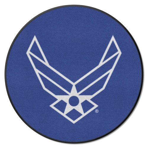 Fanmats Military 'Air Force' Nylon Face Military Rug , 44" diameter