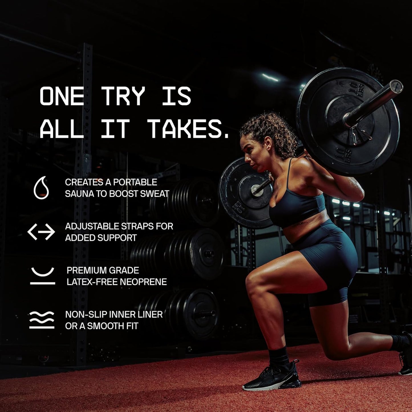 Sweet Sweat Waist Trimmer - Premium Sweat Enhancing Fitness Band for Men & Women | Adjustable Size