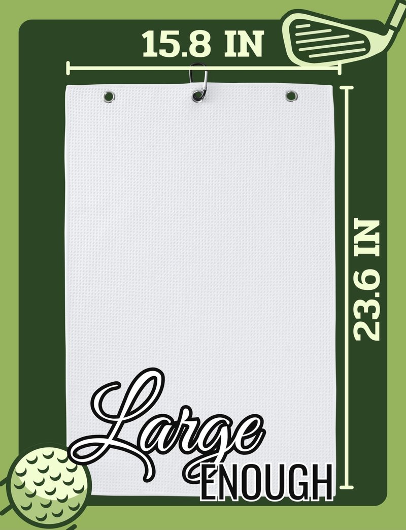 CybGene Irish Gifts Golf Towel, Irish Gifts for Women, Irish Golf Towle, St. Patrick's Day Gifts, Irish Towel, 40 x 60cm Microfiber Golf Towel for Golf Bags
