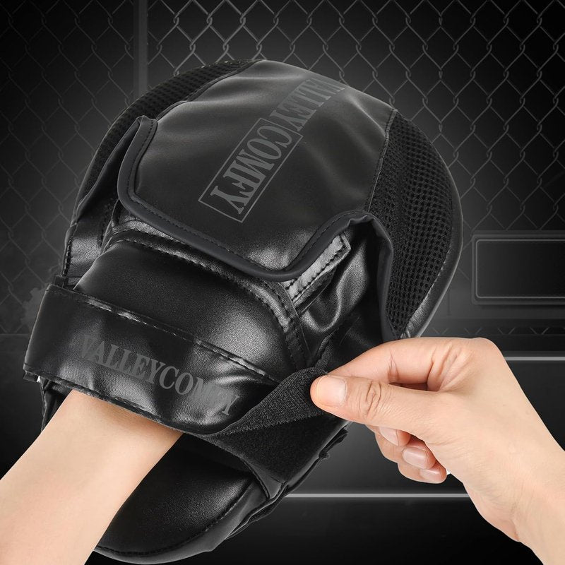 Boxing Punching Mitts - Durable Training Pads for Men | Ideal for Kickboxing & Martial Arts