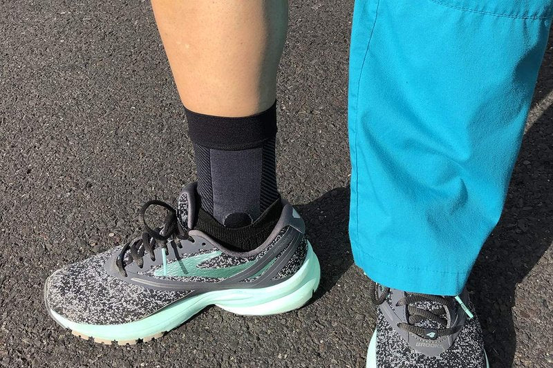 OS1st AF7 Ankle Bracing Sleeve Helps stabilize weak Ankles, Assist with Inversion sprains, Relieve Achilles tendonitis