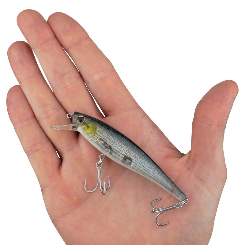 Berkley Cutter Saltwater Fishing Lure, Mullet, 90 Shallow (3/8 oz), 3.5in | 9 cm, Erratic Rolling Action, Ideal for a Variety of Retrieves and Species, Equipped with Fusion19 Hook