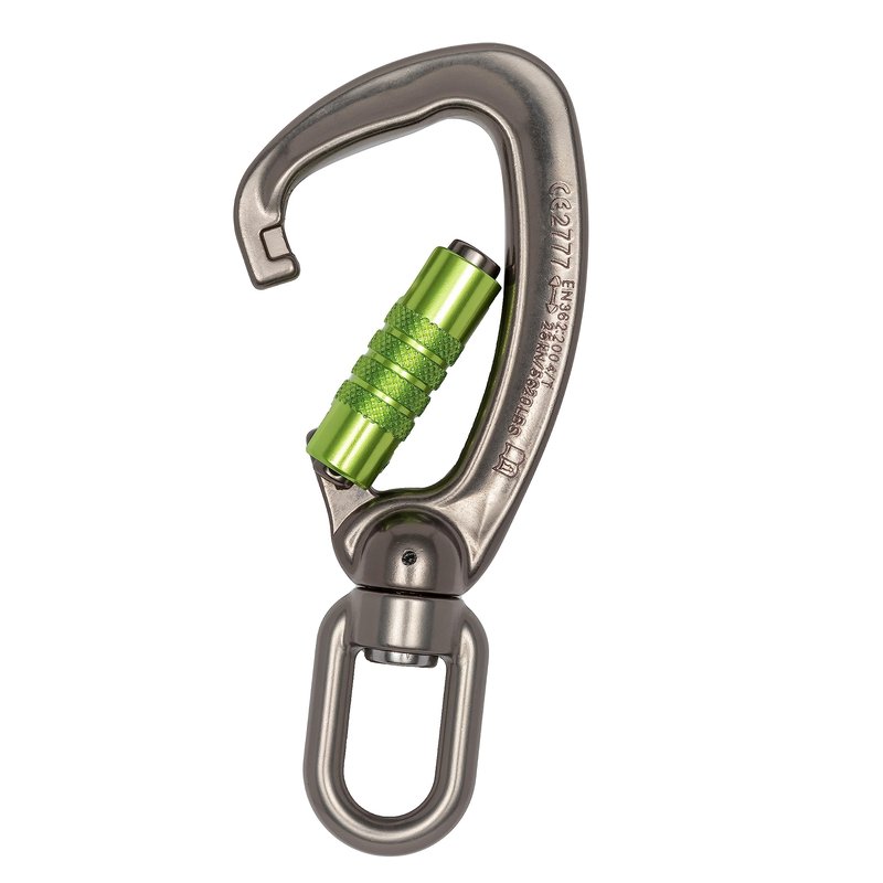 ProClimb Aluminum Swivel Triple Lock