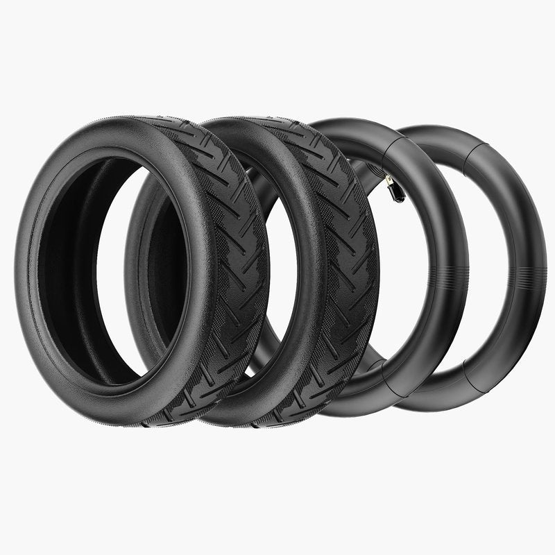 NAIXTYRE 8.5 inch Tires and Inner Tubes,Replacement Wheels for 50/75-6.1 Electric Scooter tires, Suitable for Most Scooters Gotrax Gxl V2/Xiaomi M365,8.5x2 Electric Scooter Tire,(2 Set)