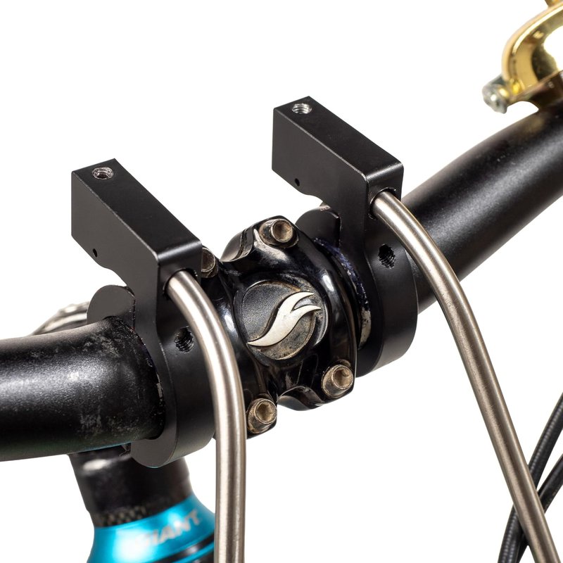 Bagman Bar Rack for Bicycles, Support for Front Panniers and Baskets, High Stability, Easy Installation