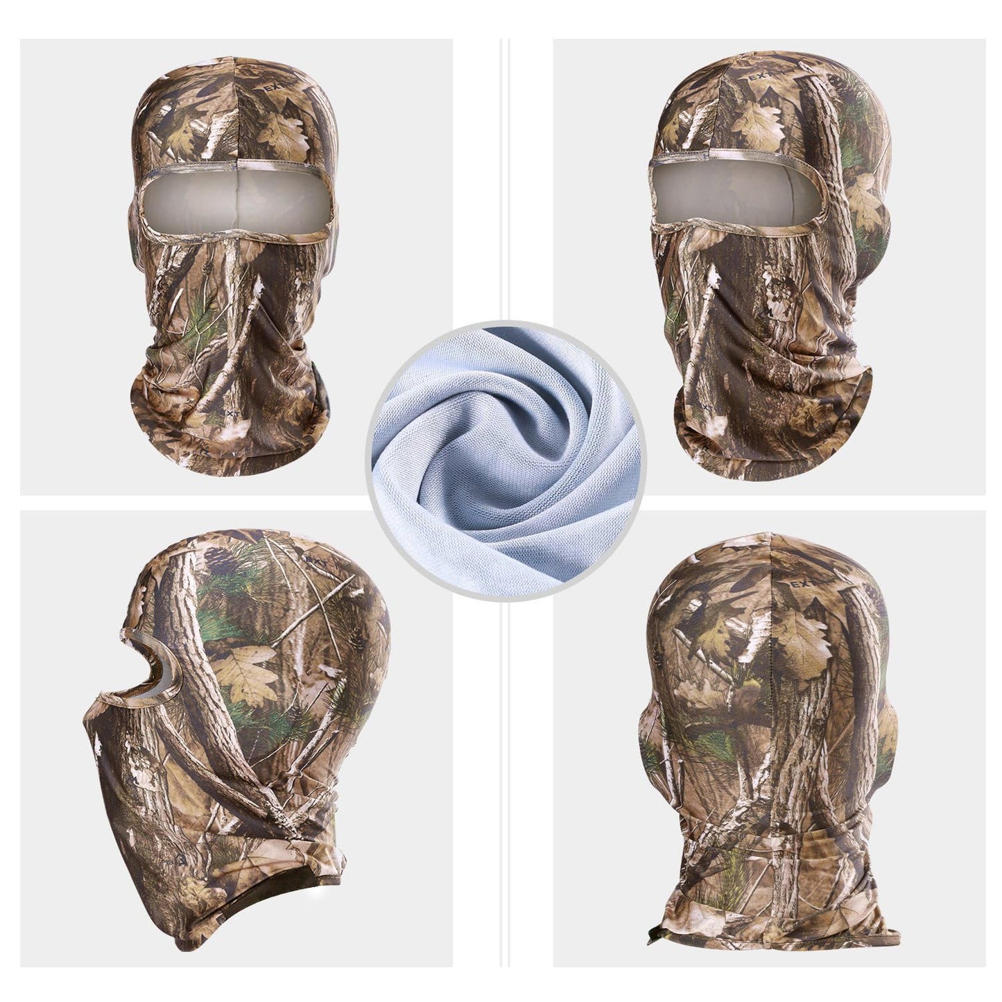 WTACTFUL 1-Pack Camouflage Ski Mask Camo Balaclava Face Mask for Men Women