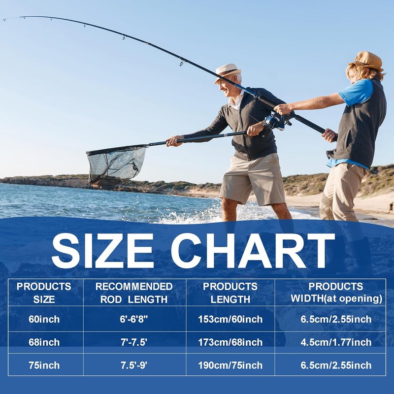 Fishing Rod Sleeves - Durable Protective Covers for Fishing Poles | Includes Lanyard for Fly, Casting & Sea Rods