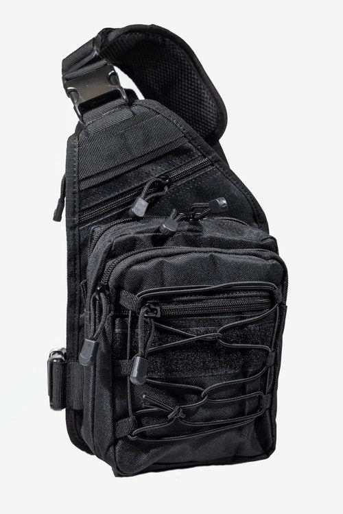 Tactical Sling Bag Backpack & Outdoor Pistol Carrying Bag & Tactical Military Backpack with Gun Holster Waterproof for Shooting Hunting