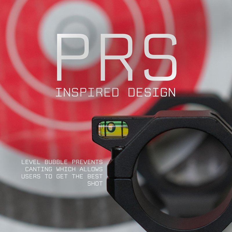 Monstrum Deadlock PRS Cantilever Scope Mount - Anti-Cant Bubble Feature for Precision Shooting