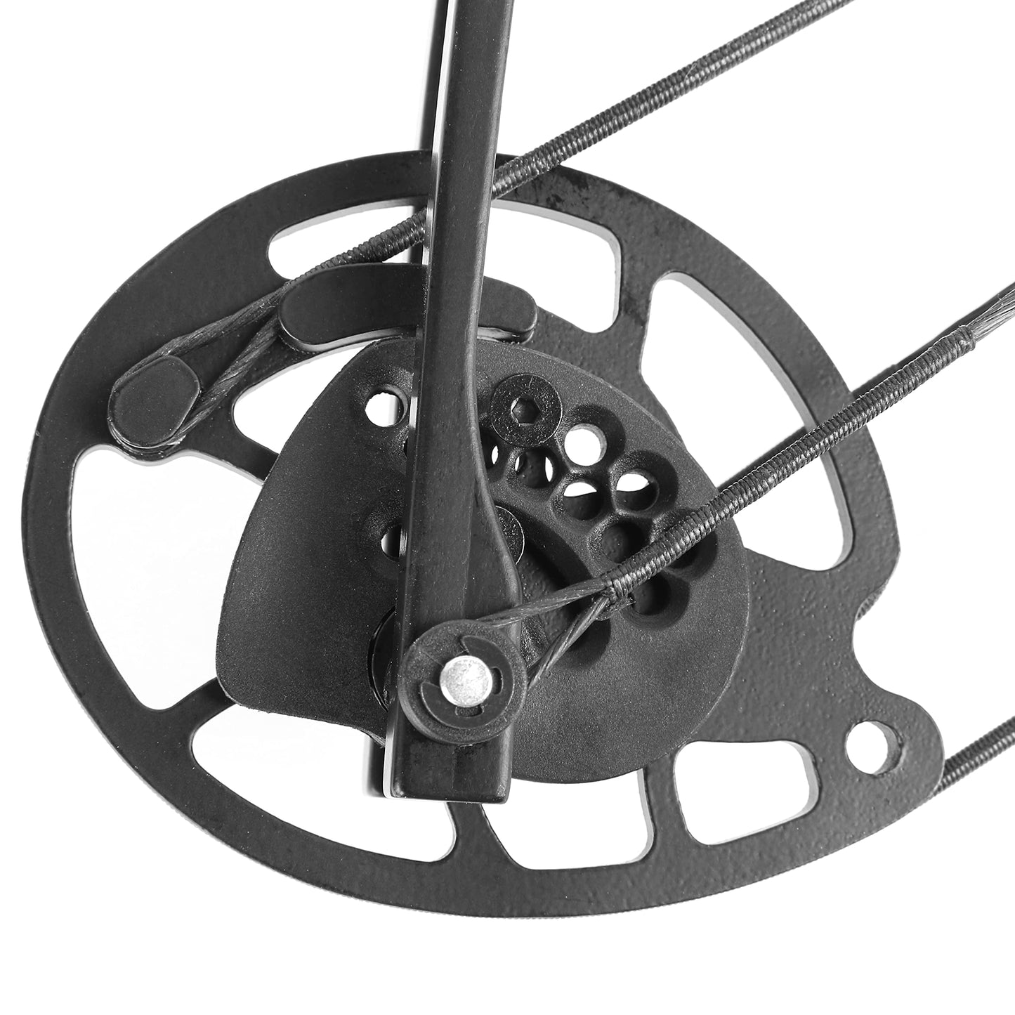 AMEYXGS Archery Compound Bows Kit Draw Weight 30-55 lbs Hunting Bow IBO 310fps Adults Archery with Hunting Accessories - Left Handed&Right Handed (Black, Right Hand)
