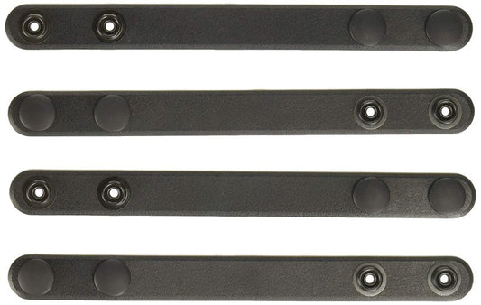 BLACKHAWK Molded Belt Keepers (4-Pack), Black